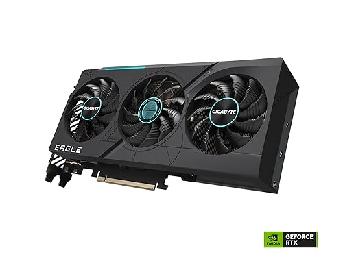 GIGABYTE GeForce RTX 4070 Eagle OC 12G Graphics Card, 3X WINDFORCE Fans, 12GB 192-bit GDDR6X, GV-N4070EAGLE OC-12GD Video Card