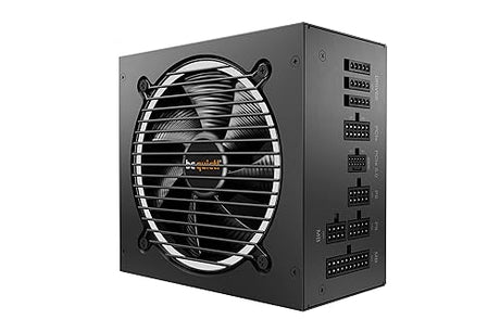 Pure Power 12 M 650W, ATX 3.0, 80 Plus® Gold, Modular Power Supply, for PCIe 5.0 GPUs and GPUs with 6+2 pin connectors, 12VHPWR Cable Included, Silent 120mm be quiet! Fan - BN503