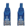 Tripp Lite Cat6a 10G Ethernet Cable, Snagless Molded UTP Network Patch Cord, RJ45 Connector, Computer Cable, Blue, 3 Feet 0.9 Meters, Manufacturer's Warranty (N261-003-BL)