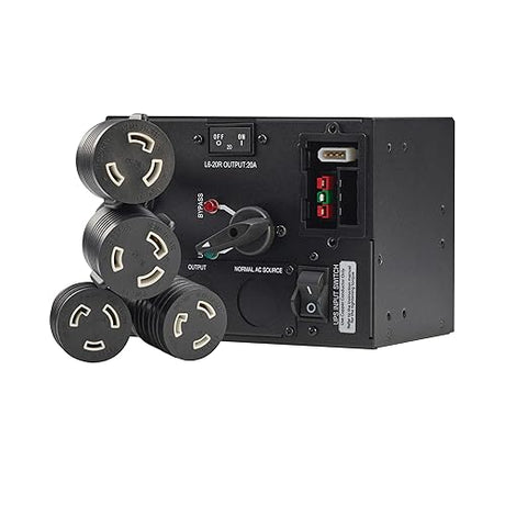 Eaton Tripp Lite Series Maintenance Bypass Switch for UPS Battery Backup, 4 Outlets (2 L6-30R + 2 L6-20R), Compatible with SU5000RT, SU5000RTF, SU6000RT and SU6000RTF UPS, 2-Year Warranty (SUPDMBP6K) Maintenance Bypass Switch Accessory