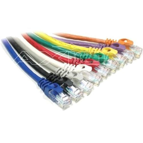 10FT CAT6 550MHZ Patch Cord Molded Boot C6MB-B10-AX