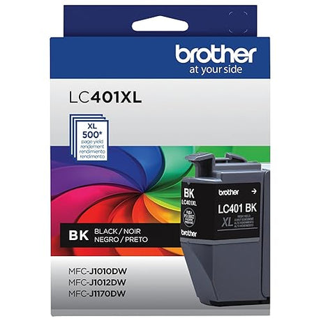 Brother LC401XLBKS Original Ink Cartridge - Single Pack - Black