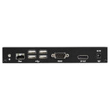 Black Box KVM Extender KIT Over Fiber - 4K30, Single-Head, DISPLAYPORT, USB 2.0 HUB, SERIA