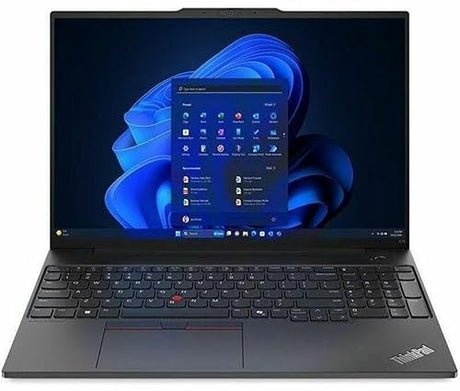 Lenovo THINKPAD E16 G2, INTEL CORE ULTRA 5 125U (E-CORES UP to 3.60GHZ, 12MB), 16 1920 X 1200 TOUCH, WINDOWS 11 PRO 64, 16.0GB, 1X512GB SSD M.2 2242 PCIE