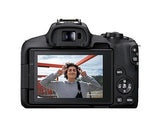 Canon EOS R50 Content Creator Kit, Hybrid Mirrorless Camera with RF-S18-45mm F4.5-6.3 IS STM Lens, Tripod Grip, Microphone, Wireless Remote Control, 24.2 MP CMOS (APS-C) Sensor, Vlogging Camera, Black EOS R50 Content Creator Kit Black