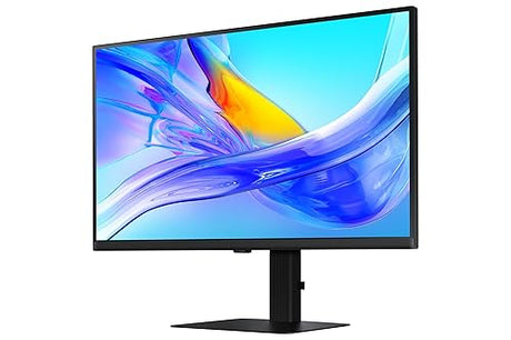 SAMSUNG 27 inch Viewfinity Flat High Resolution Black UHD Monitor, 5ms, HDR10, USB Type C, Ergonomic Design - (LS27D802UANXGO) [Canada Version](2025)