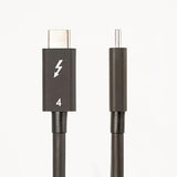 StarTech.com 1.6ft (50cm) Thunderbolt 4 Cable - 40Gbps - 100W PD - 4K/8K Video - Thunderbolt Cable - Compatible w/USB 4/Thunderbolt 3/USB 3.2/USB Type-C/DisplayPort (TBLT4MM50CM)