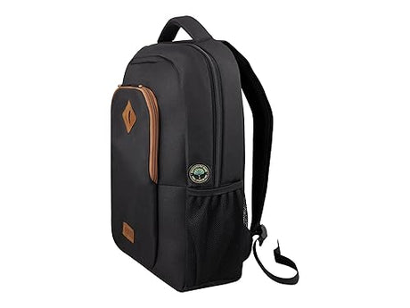 URBAN FACTORY Eco Backpack, up to 15.6 inch Multifunctional Business Computer Laptop Backpack Unisex Spacious Laptop Backpack for Women and Men, Universal r-PET Fabric Backpack for Notebook