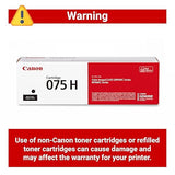 Canon Genuine 075 Black High Yield Toner Cartridge