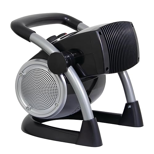 Lasko Pro-Ceramic Utility Heater with Pivot Power Black 5919