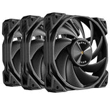 The ANTEC Nova 120 is a set of 3 high power fans with a simple look that supports up to 3200 rpm