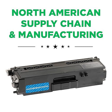 Remanufactured Toner Cartridge Replacement for Brother TN336 | Cyan | High Yield Cyan 3,500
