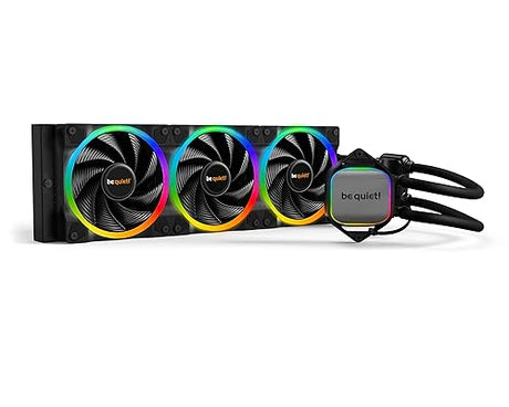 be quiet! Pure Loop 2 FX 360mm CPU Liquid Cooler for Intel Core i3 / i5 / i7/ i9 or AMD Ryzen 3/5 / 7/9 | ARGB LED Illumination | 3X Light Wings PWM High Speed Fan | BW015 AIO Fan