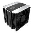 Cooler Master V4 Alpha 3DHP Black CPU Air Cooler, Alpha 3DHP Heat Pipe Technology, Dual Mobius 120 PWM Fans, Quiet Operation, Easy Install, AMD Ryzen 9 AM5|4, Intel Ultra 9 LGA 1851|1700