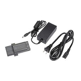 Brady m210 printer accessories power kit, lithium-ion battery and ac adapter (kit m210-pwr). for use with m210, m210-lab, and bmp21-plus printers, black, large
