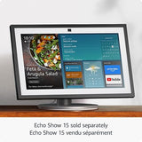 Amazon premium adjustable stand | Designed for Amazon Echo Show 15 (sold separately) Stand for Echo Show 15