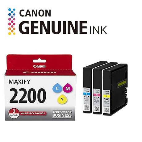 CanonInk MAXIFY PGI-2200 3Color Multi Pack Ink