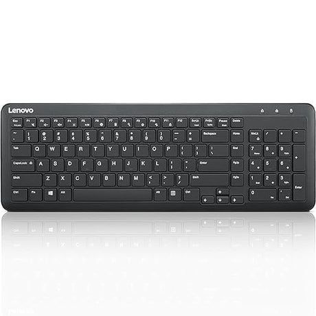 Lenovo 300 Wireless Keyboard, Black
