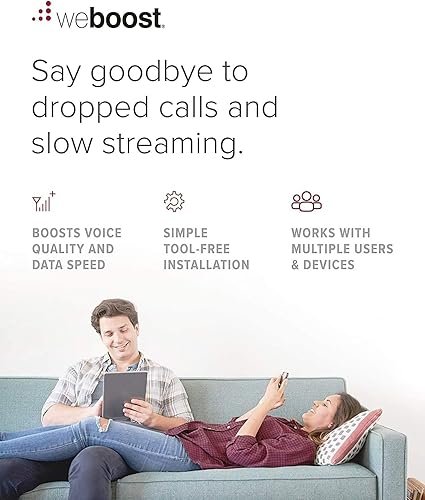 weBoost Home MultiRoom (650144) Cell Phone Signal Booster Kit | Up to 5,000 sq ft | U.S. Company | All Canadian Carriers - Bell, Rogers, Telus & More | ISED Approved