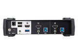 Aten CS1822 2-Port 4K60 Single View HDMI KVMP