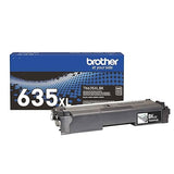 Brother Genuine TN635XLBK High Yield Black Toner Cartridge, 1 Pack