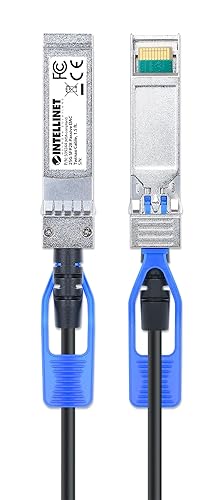 Intellinet 25G SFP28 Passive DAC Twinax Cable - 1.5 ft., Low-Latency, Energy-Efficient, MSA-Compliant for Maximum Compatibility, Direct Attach Copper, AWG 30-509244 1.5 ft SFP28 25G