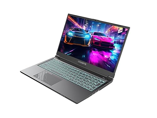 GIGABYTE - G5 (2024) Gaming Laptop - 144Hz 1920x1080 FHD - NVIDIA GeForce RTX 4060 - Intel i7-13620H - 1TB SSD with 16GB DDR5 RAM - Win11 Home+ (G5 KF5-H3US354KH)