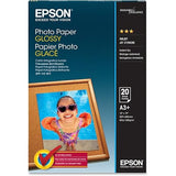 Epson S041143 Photo Paper Glossy, Super B (13x19), 20 Sheets Ink