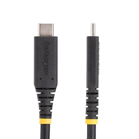 StarTech.com 1m (3.3ft) USB4 Cable, USB-IF Certified USB-C Cable, 40Gbps, 240W PD 3.1 EPR, 8K60Hz, USB Type-C Laptop Cable/Cord