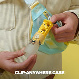 Skullcandy Dime Evo Wireless Earbuds, Bluetooth Headphones, Noise Isolating Fit, Up to 36 Hours Battery, Microphone for iPhone Android, Easy Carry with Clip-Anywhere Case - Peanuts Charlie Brown