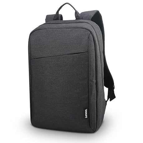 Lenovo Laptop Backpack B210, 15.6-Inch Laptop/Tablet, Durable, Water-Repellent, Lightweight, Clean Design, Sleek for Travel, Business Casual or College, GX40Q17225, Black Casual Backpack- Black