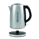 Salton Cordless Electric Stainless Steel Kettle, Water Boiler and Tea Heater, 1.7 Liter/Quart with Automatic Shut-Off and Boil-Dry Protection, Water Level Window, 1500 Watts (JK1903)