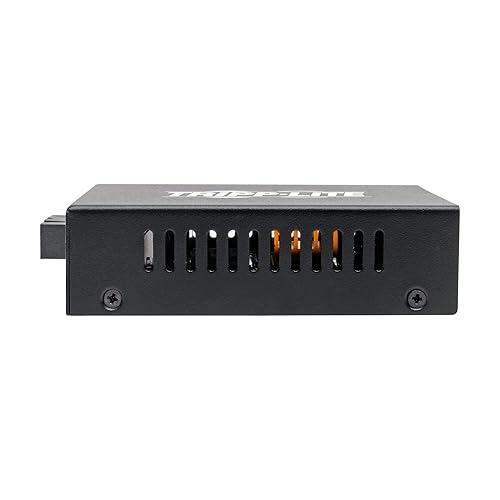 Tripp Lite Network Copper RJ45 Ethernet to Fiber SC Duplex Singlemode Cable Extender Converter, 1310nm Wavelength, Gigabit Network, Extend 12.4 Miles / 20 Km, 2-Year Warranty (N785-INT-SC-SM) Basic SC / Singlemode 1310nm