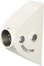 Angled Ceiling Plate - White