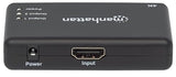 Manhattan Products 4K 2-Port HDMI Splitter, 4K@30Hz, AC Powered, Black