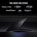 ASUS ROG Strix G16 (2025) Gaming Laptop, 16” FHD+ 16:10 165Hz/3ms Display, NVIDIA® GeForce RTX™ 5050 Laptop GPU, Intel® Core™ i7 Processor 14650HX, 16GB DDR5, 1TB PCIe Gen 4 SSD, Wi-Fi 7, Win 11 Home