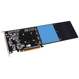 SoNNeT M.2 4x4 Silent PCIe Card (Four M.2 NVMe SSD Slot)