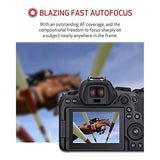 Canon EOS R6 Mark II Mirrorless Camera RF24-105mm F4-7.1 is STM Lens Kit, Full-Frame Hybrid Camera, 24.2 Megapixel CMOS Sensor, Photo and Video Capabilities, Black