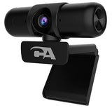Cyber Acoustics CA Essential Super HD Webcam (WC-3000) USB Webcam, 5MP Super HD Video up to 2592x1944 at 30fps, Autofocus & Light Correction, Dual Omnidirectional Mics