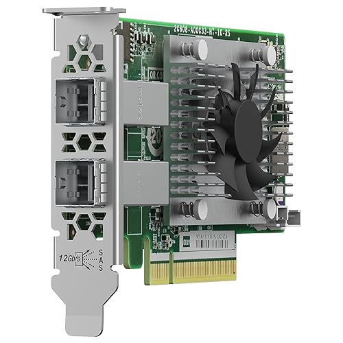 QXP-820S-B3408 Dual-Port External SAS 12Gb/s Storage Expansion Card