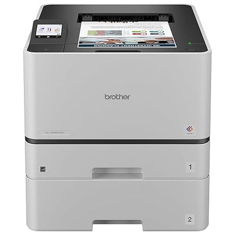 Brother HL-L8430CDWT Business Color Laser Printer with Dual Paper Trays, Low-Cost Printing, and Wireless Networking New HLL8430CDWT With Additonal Paper Tray (Current Model)