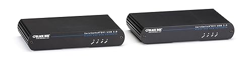 Black Box KVM Extender DVI-D USB 2.0 Catx