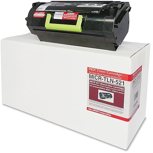 Micromicr MCMMICRTLN521 Toner Cartridge Black Laser