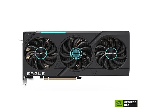 GIGABYTE GeForce RTX 4070 Eagle OC 12G Graphics Card, 3X WINDFORCE Fans, 12GB 192-bit GDDR6X, GV-N4070EAGLE OC-12GD Video Card