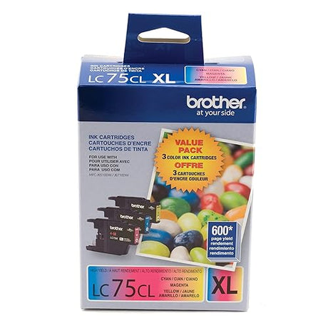 Brother LC753PKS Ink Cartridge Cyan, Magenta, Yellow