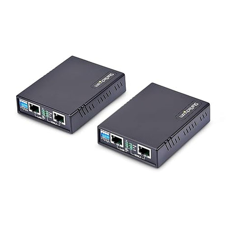 StarTech.com VDSL2 Ethernet Extender Kit, Up to 0.6mi (1km), Long Range LAN Repeater Over RJ11/CAT5e/CAT6, Up to 300Mbps