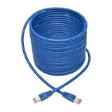 Tripp Lite N262-025-BL Cat6a Snagless Shielded STP Patch Cable 10G-Certified, PoE, Blue M/M 25' 25' Blue 25ft. 25 ft.