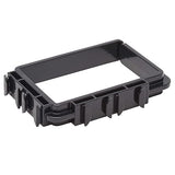 Tripp Lite Cable Management D-Rings for Rack Enclosures - Button Mount, Large, 3 x 4 in., 12 Pack