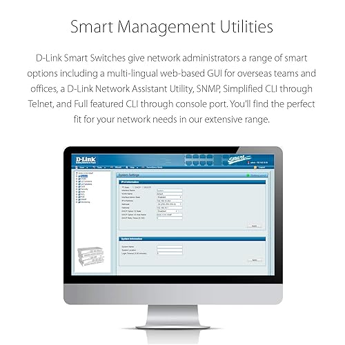 D-LINK SmartPro 16-Port Gigabit Switch with 2 SFP + 2 10G (DGS-1510-20) 20 Port, 2 SFP, 2 SFP+