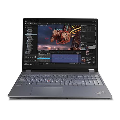 Lenovo ThinkPad P16 Gen 2 Intel Core i7-14700HX, 20C, 16 WQUXGA (3840 x 2400), 800 nits, 60Hz, 32GB RAM DDR5, 1TB SSD, NVIDIA RTX 2000, Backlit KYB, Fingerprint Reader, Windows Pro